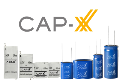 浩阳宣布代理CAP-XX 超级电容新产品